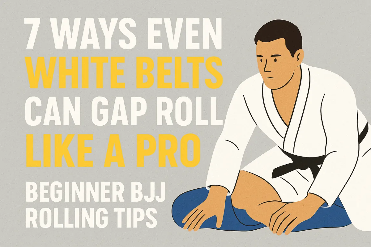 7 Ways Even White Belts Can Gap Roll Like a Pro
