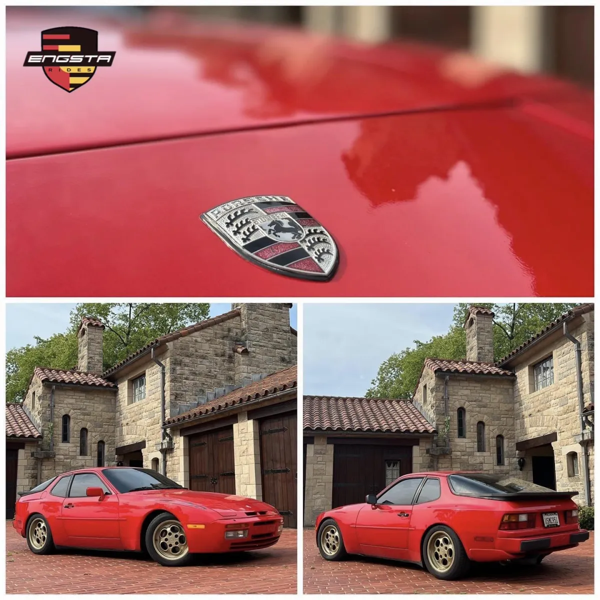 Porsche 951 in red
