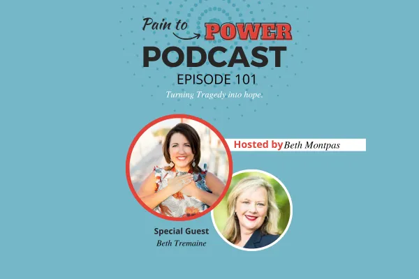Pain To Power Podcast with Beth Montpas and Special Guest Beth Tremaine