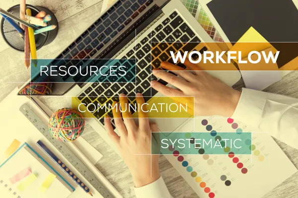 Workflow graphic
