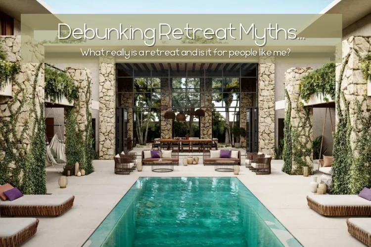 Image of a luxurious pool villa area in Mexico retreat