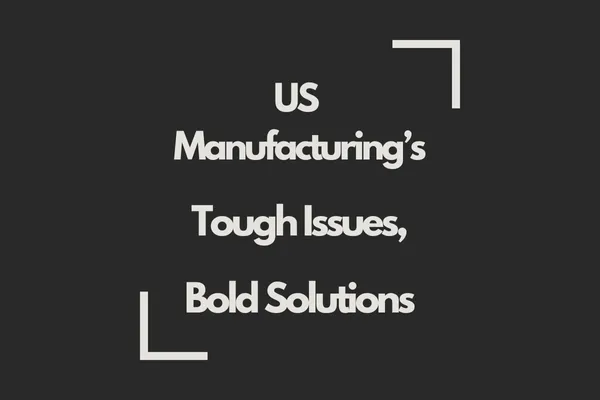 Initial AI Solutions for U.S. Manufacturing