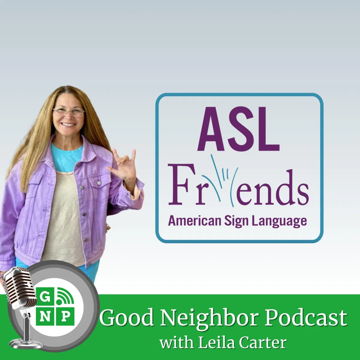 Kimberly Nussbaum with ASL Friends