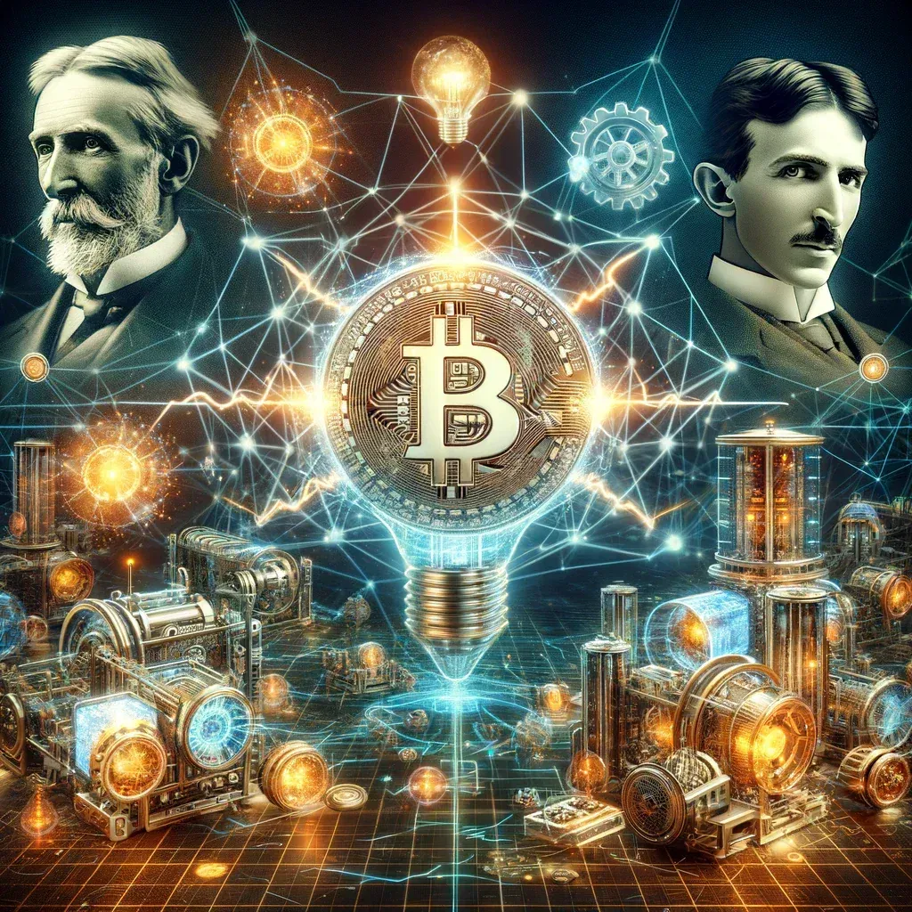 Henry Ford’s Financial Vision and Nikola Tesla’s Machine Intelligence: Reborn in Bitcoin