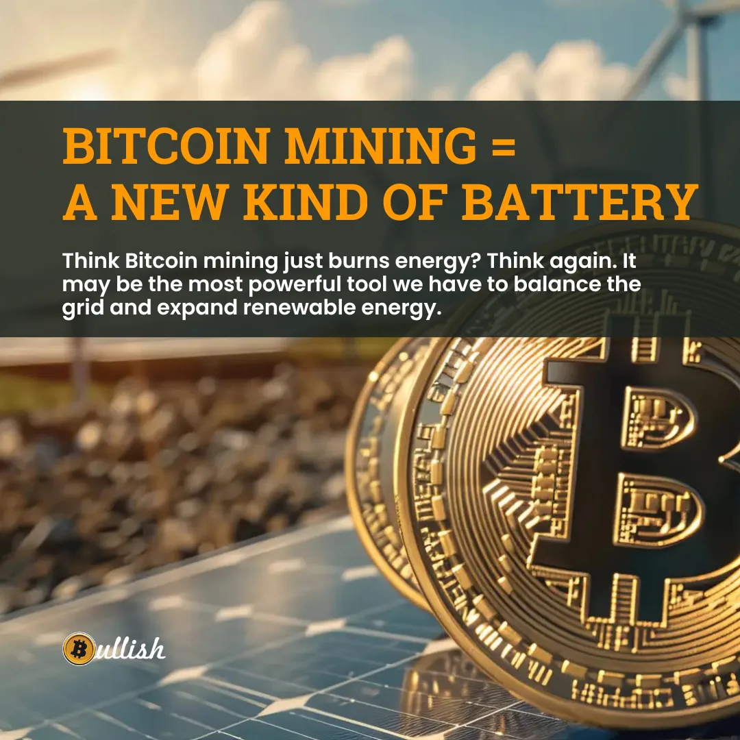 BTC Mining as a Battery