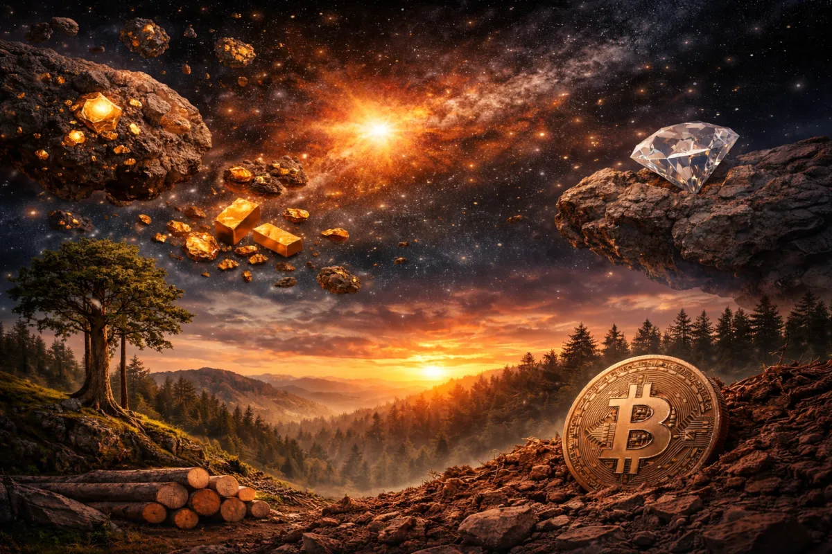 Bitcoin’s scarcity isn’t like gold or diamonds