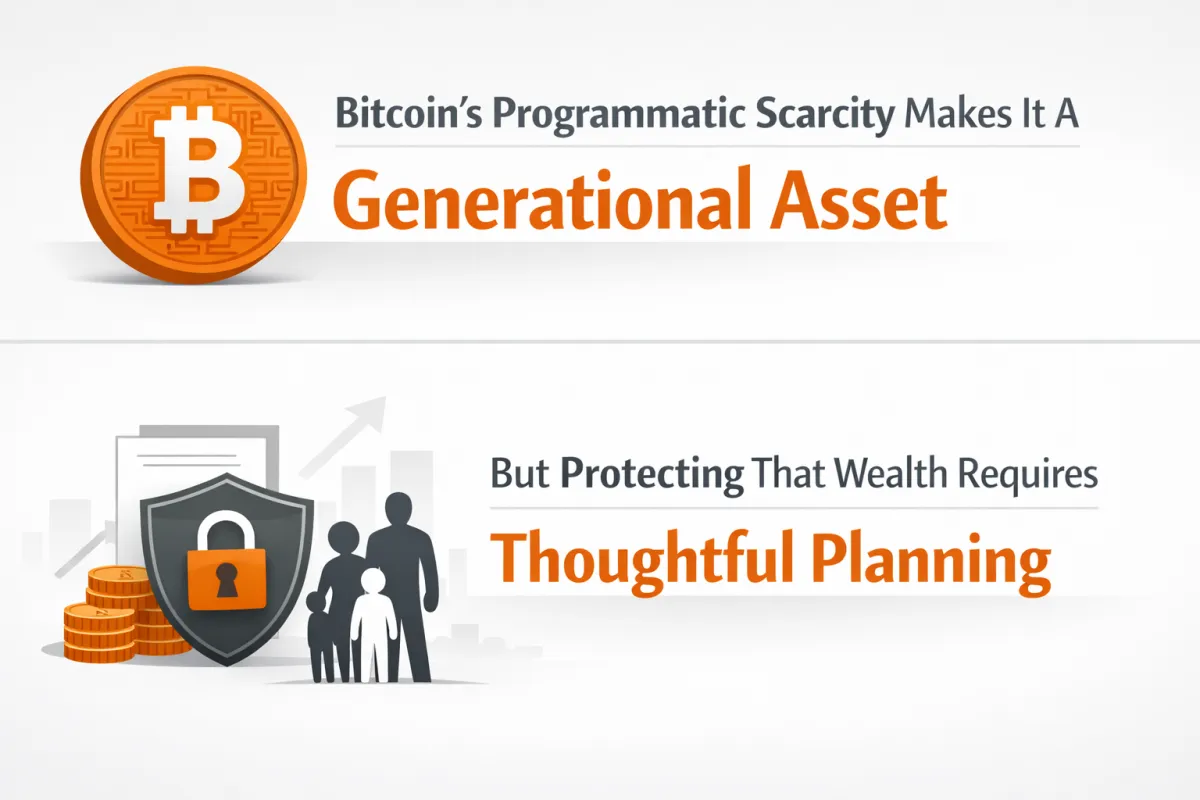 protect and pass down Bitcoin for generations