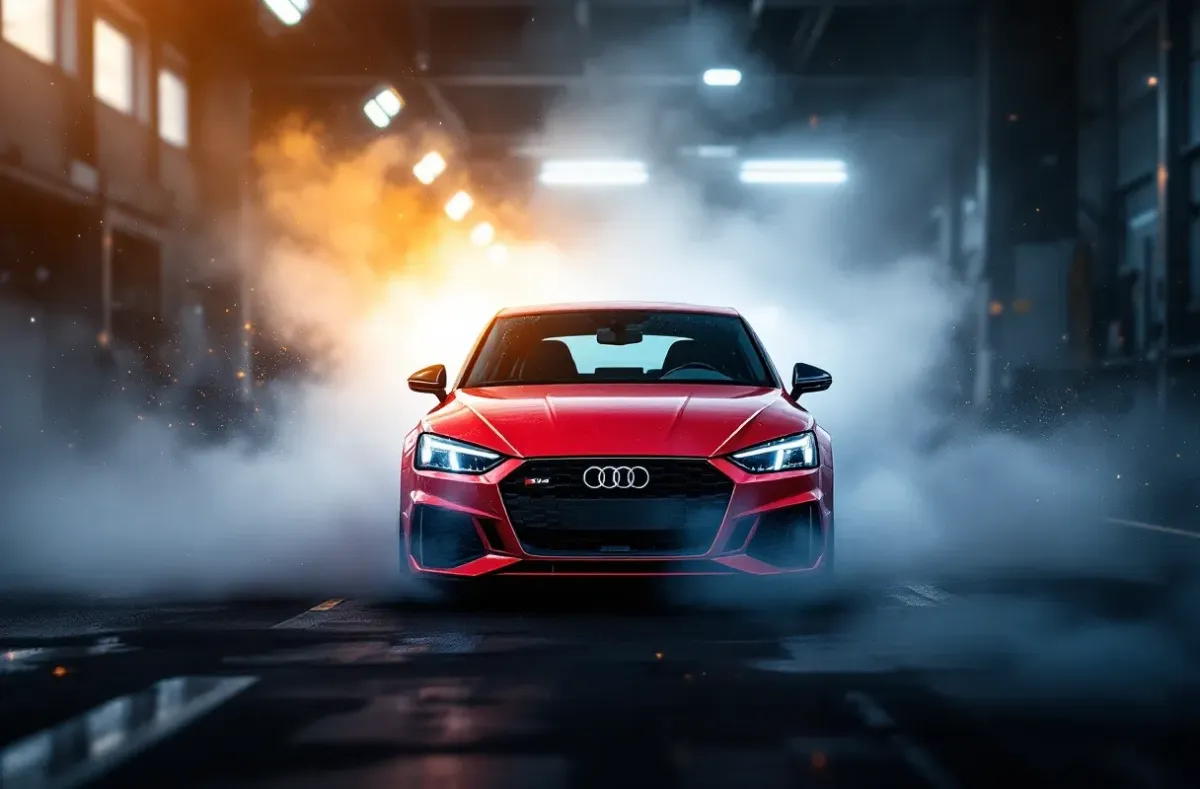 Professional image of an audi