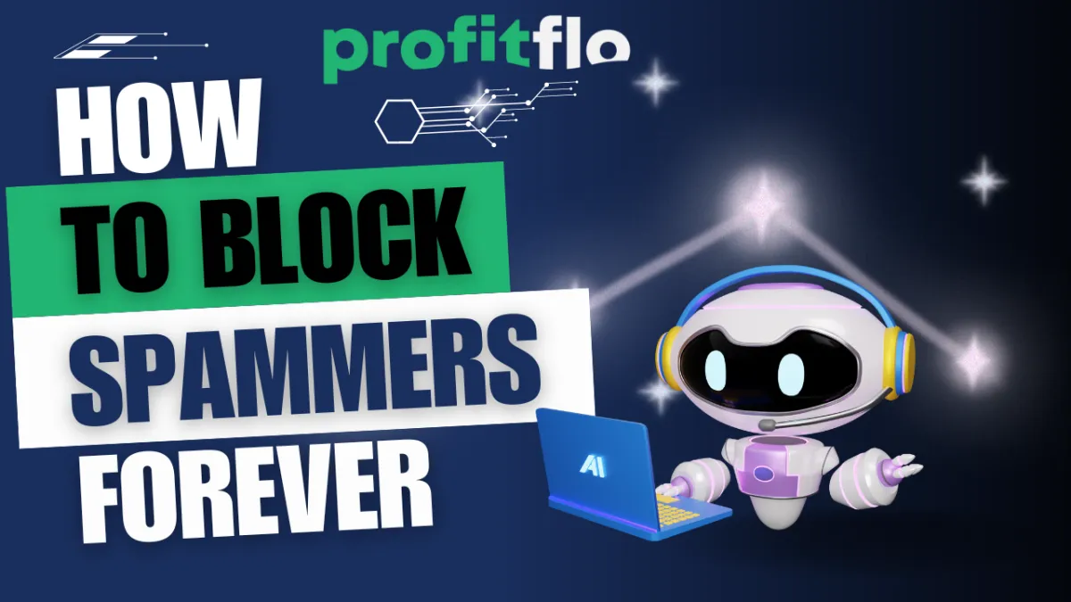 Paul here from ProfitFlo and in this video...are you sick of spammers calling you? Really annoying right?