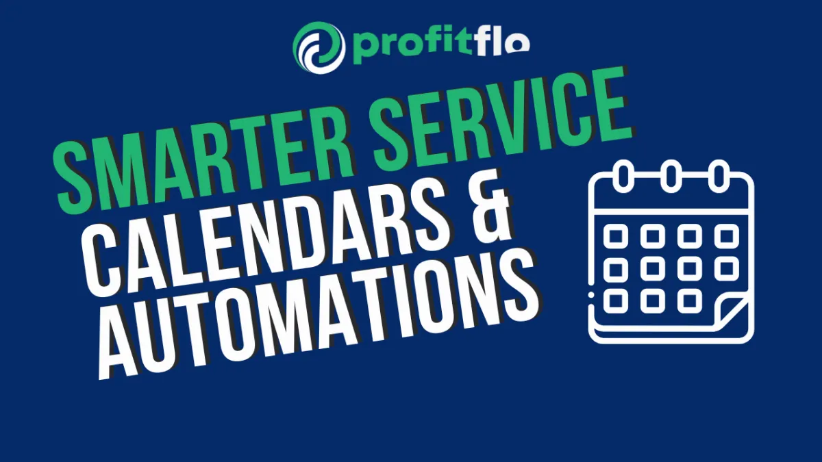 "V5 Updates: Smarter Service Calendars & Automations"