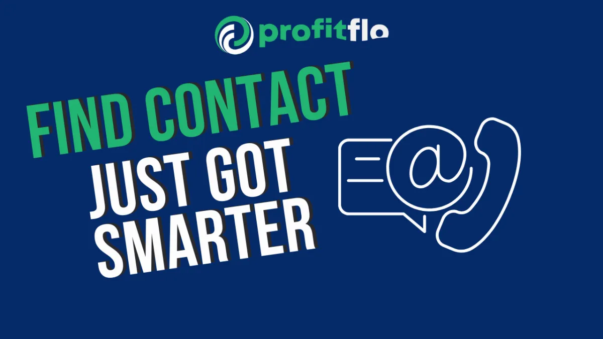 "Find Contact Just Got Smarter"