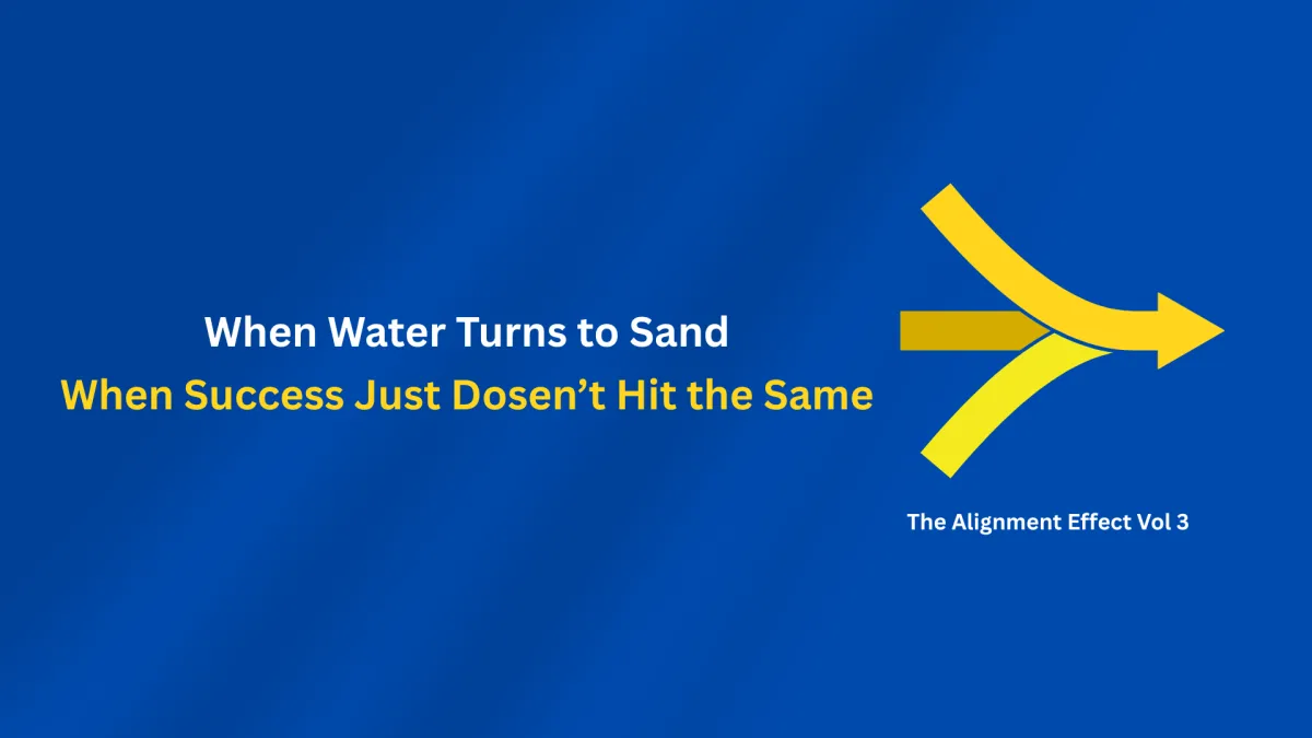 When Water Turns to Sand