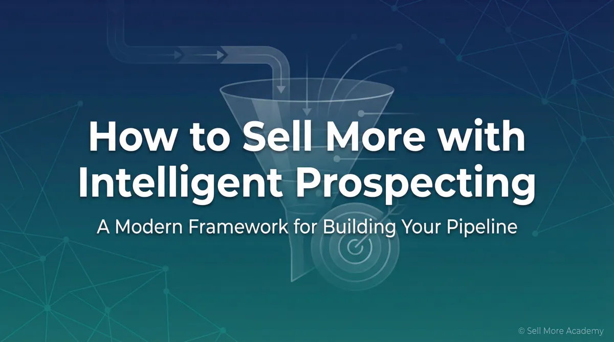 How to Sell More with Intelligent Prospecting: A Modern Framework