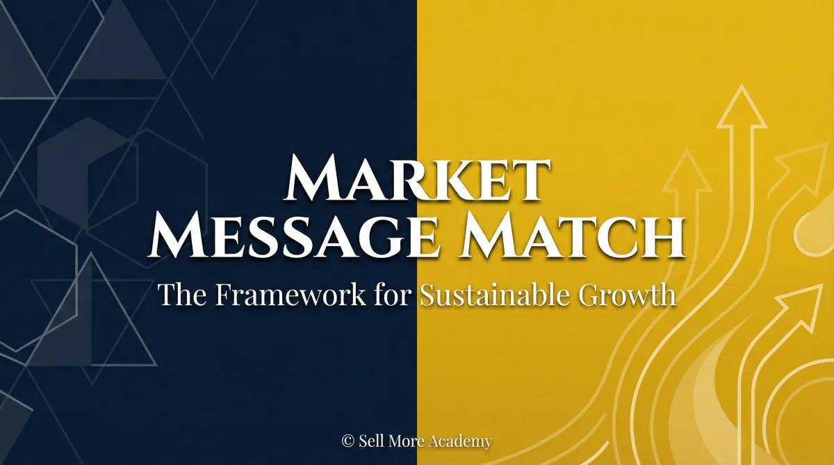 How to Sell More with Market Message Match