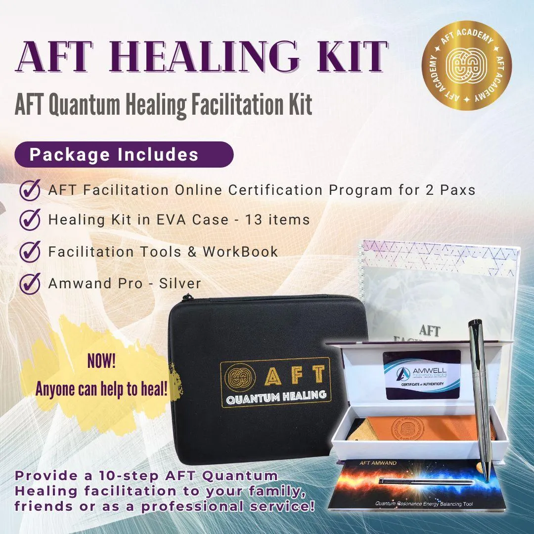 AFT Healing Kit with quantum resonance tools for wellness support