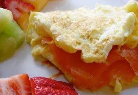 Smoked Salmon Omelet