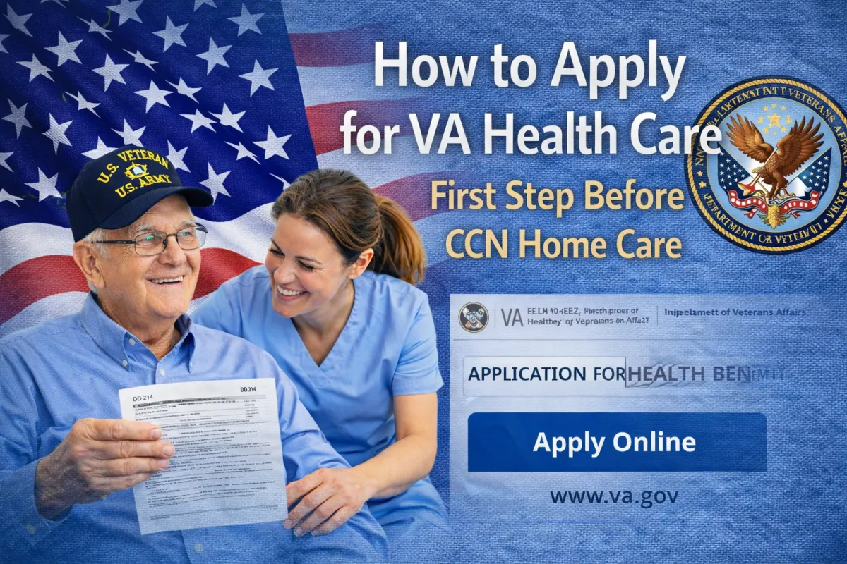 How to Apply for VA Health Care: First Step Before CCN Home Care