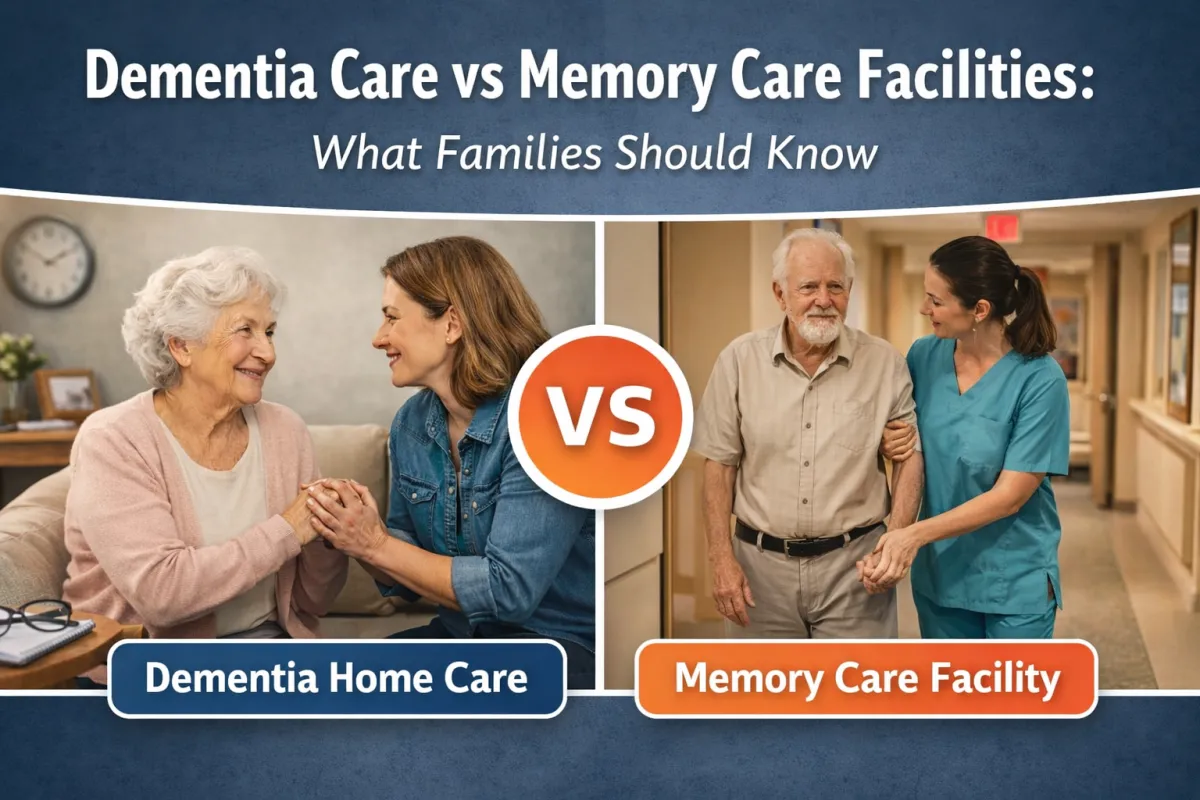 Dementia Care vs Memory Care Facilities: What Families Should Know