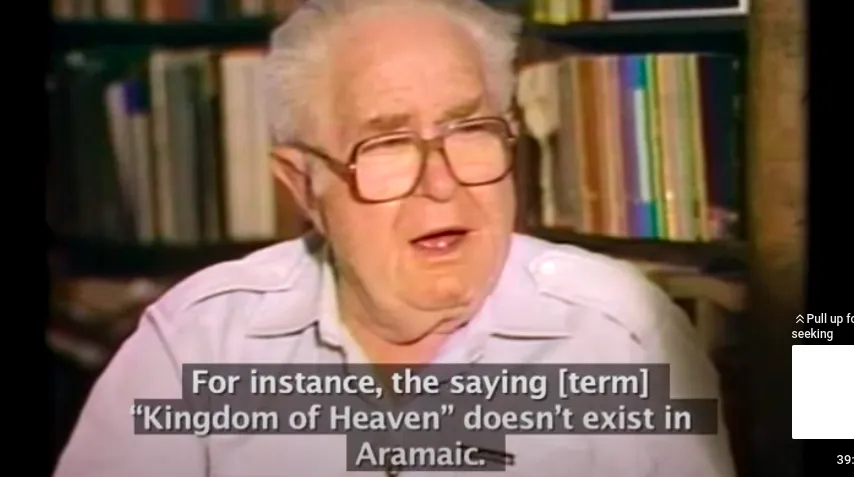 David Flusser on the Historical Jesus: An Interview with Roy Blizzard

