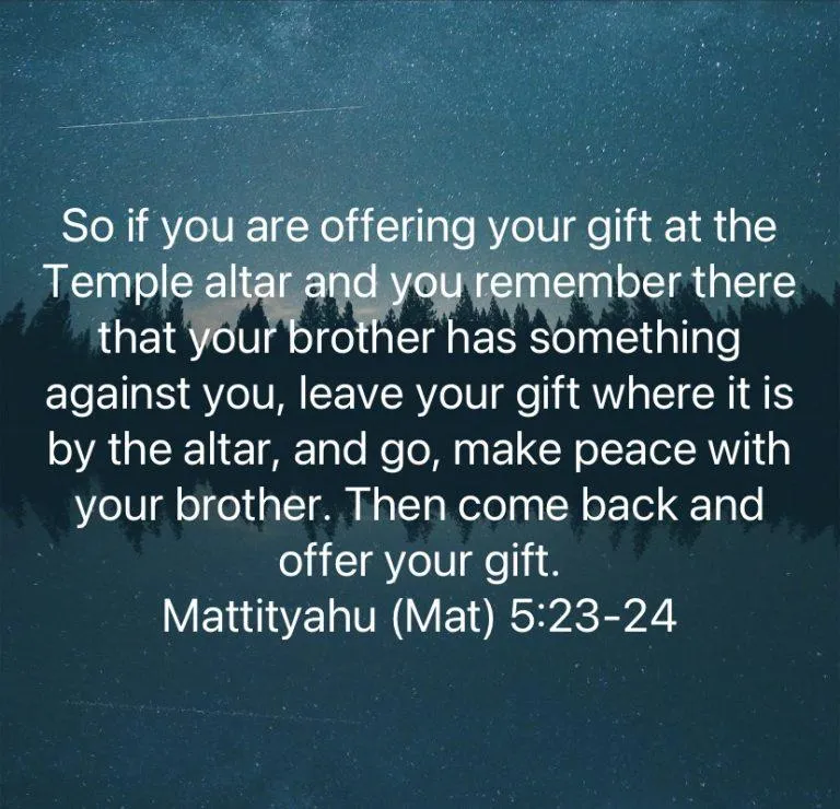 Owning up to people before owning up to God