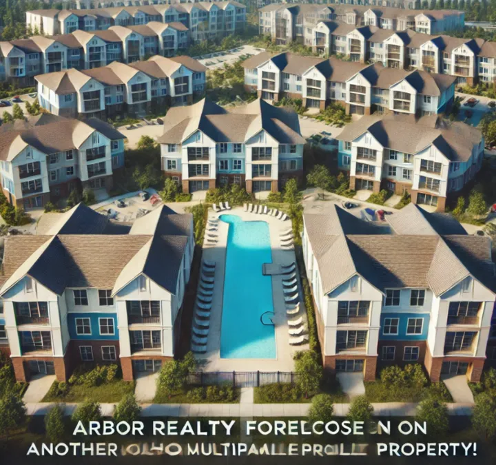 Arbor Realty Forecloses on Another Houston Multifamily Property!