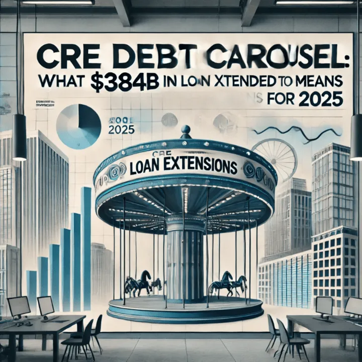 📊 Record $384B in CRE Loans Extended: What It Means for 2025 🔍