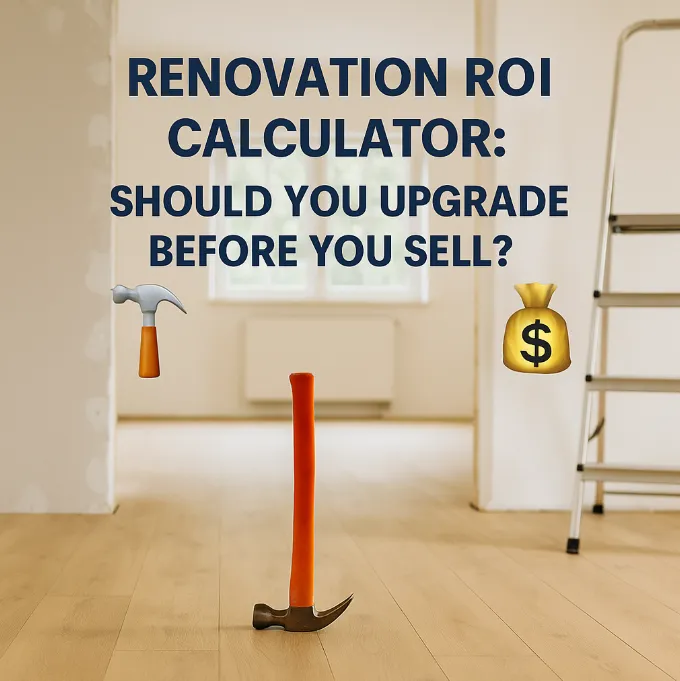 🛠️ Renovation ROI Calculator: Should You Upgrade Before You Sell? 💰