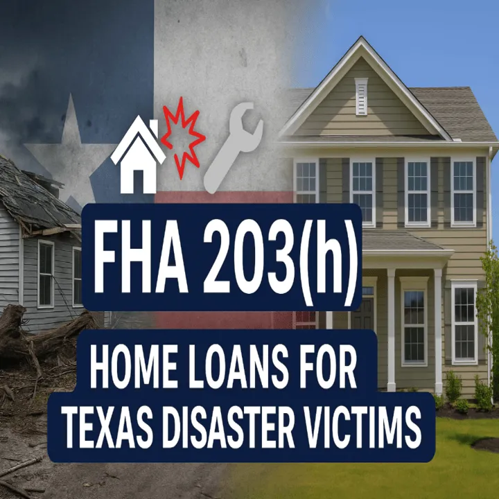 🧰 FHA 203(h) Loans for Texas Disaster Victims 🏚️ | Rebuild with Zero Down