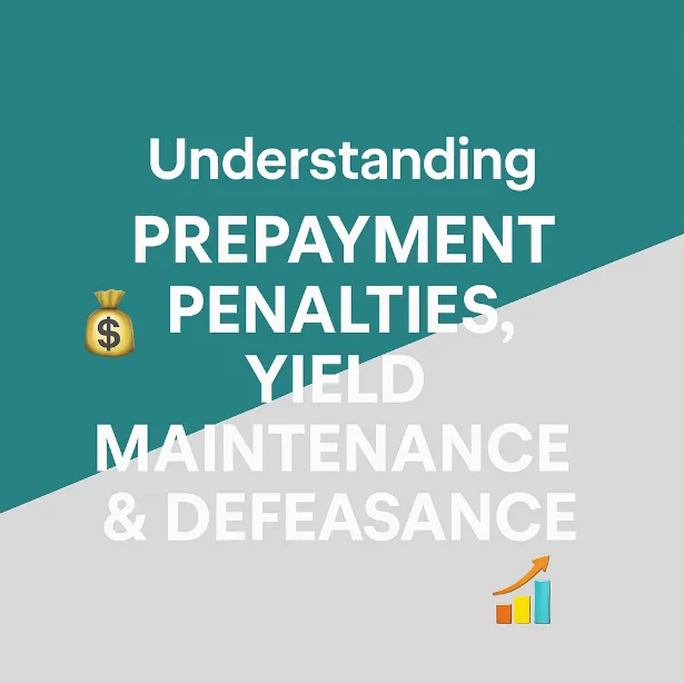 🏦 Avoid Costly Surprises: Prepayment Penalties, Yield Maintenance & Defeasance 💡