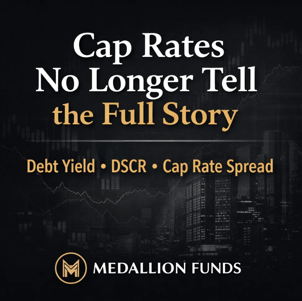 🏢 Cap Rates vs. Debt Yield vs. DSCR: How Lenders Are Really Underwriting Deals Now