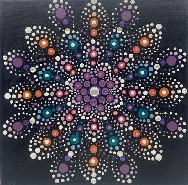 Dot Mandala Painting