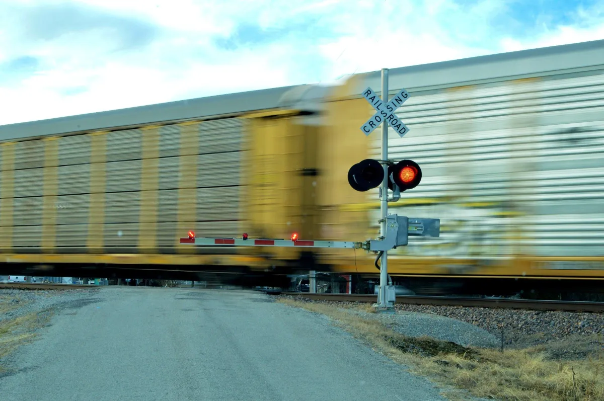 Chronic pain is like…. a railroad crossing gate