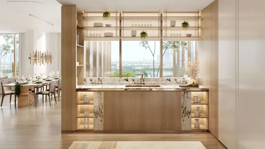 Bathroom with GESSI and VILLEROY & BOCH fittings