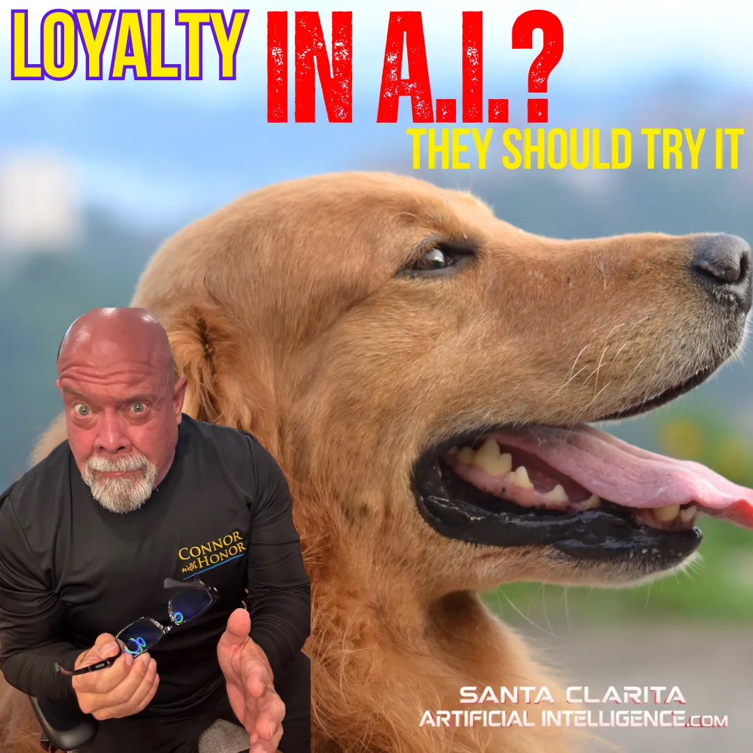 how about loyalty in artificial intelligence dog and connor mans best friend