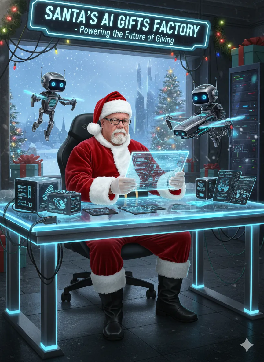 AI & Your World: How to Keep Your Family Safe, Your Business Sharp, and Your Sanity Intact in the New Intelligence Economy (Holiday 2025, Santa Clarita Edition)