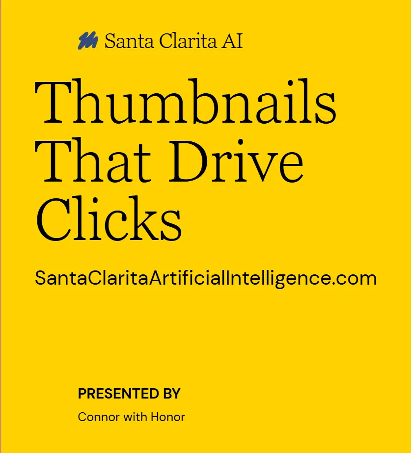 thumbnails that drive clicks for real estate agents and santa clarita businesses