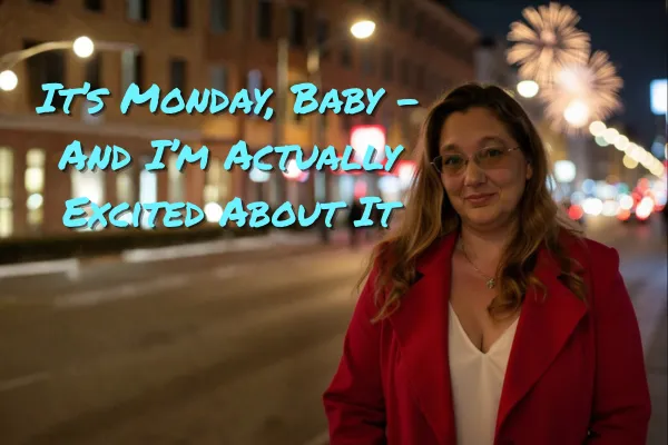 It’s Monday, Baby - And I’m Actually Excited About It