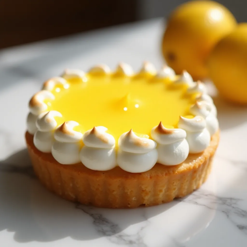 Tarte au citron meringuée