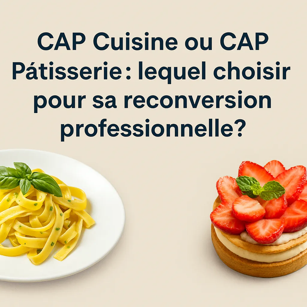 CAP pâtisserie ou cap cuisine