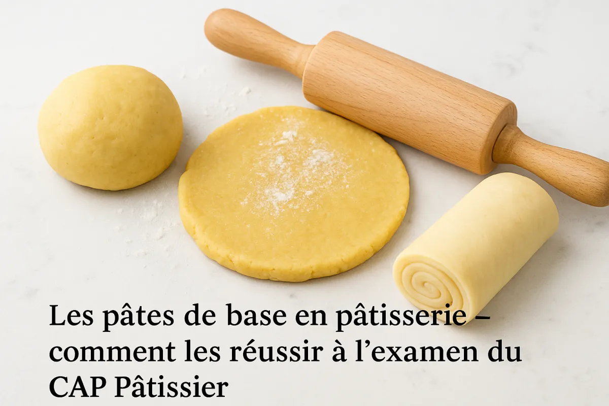 Les pâtes de base en pâtisserie – comment les réussir à l’examen du CAP Pâtissier