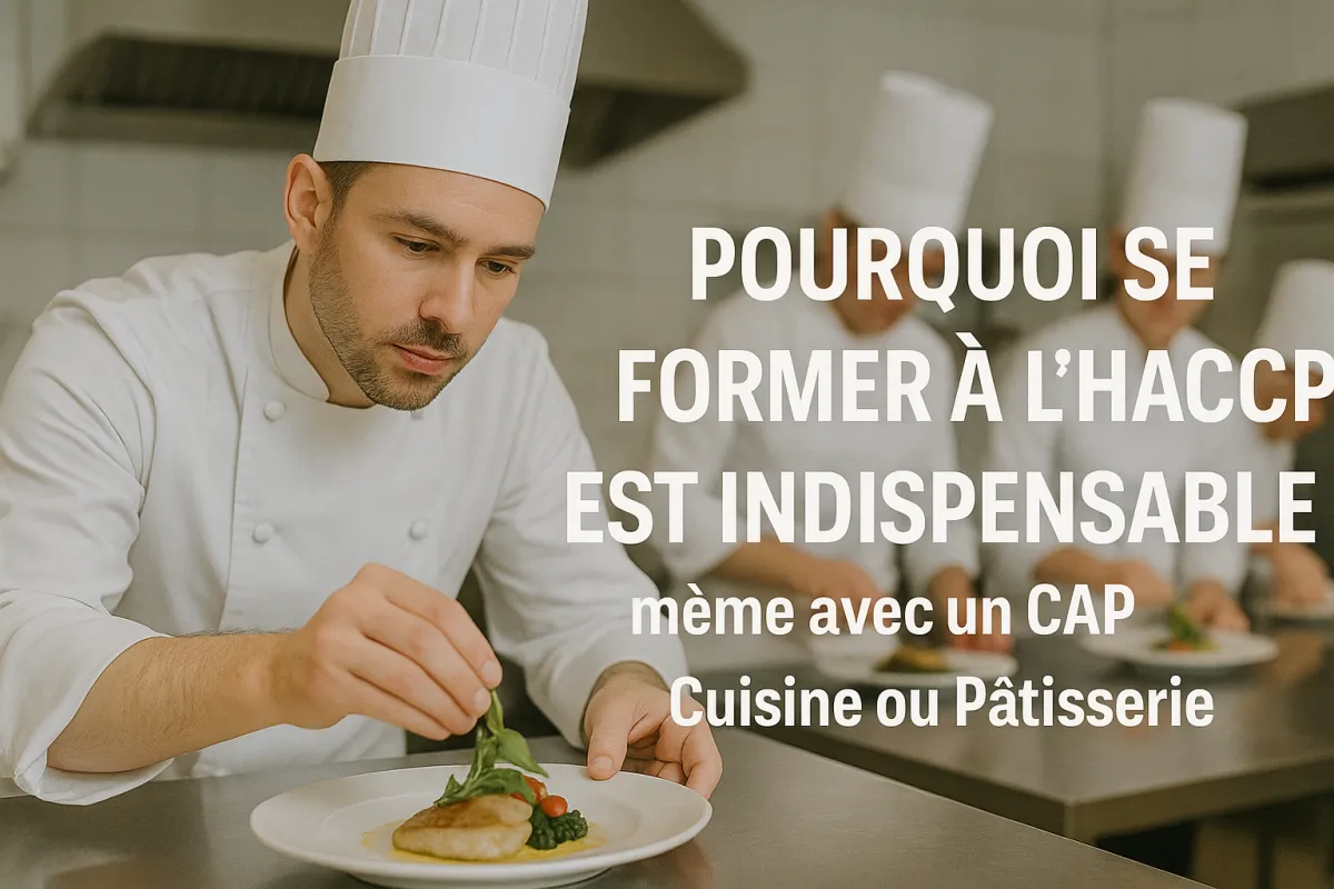 Pourquoi se former à l’HACCP est indispensable même avec un CAP Cuisine ou Pâtisserie