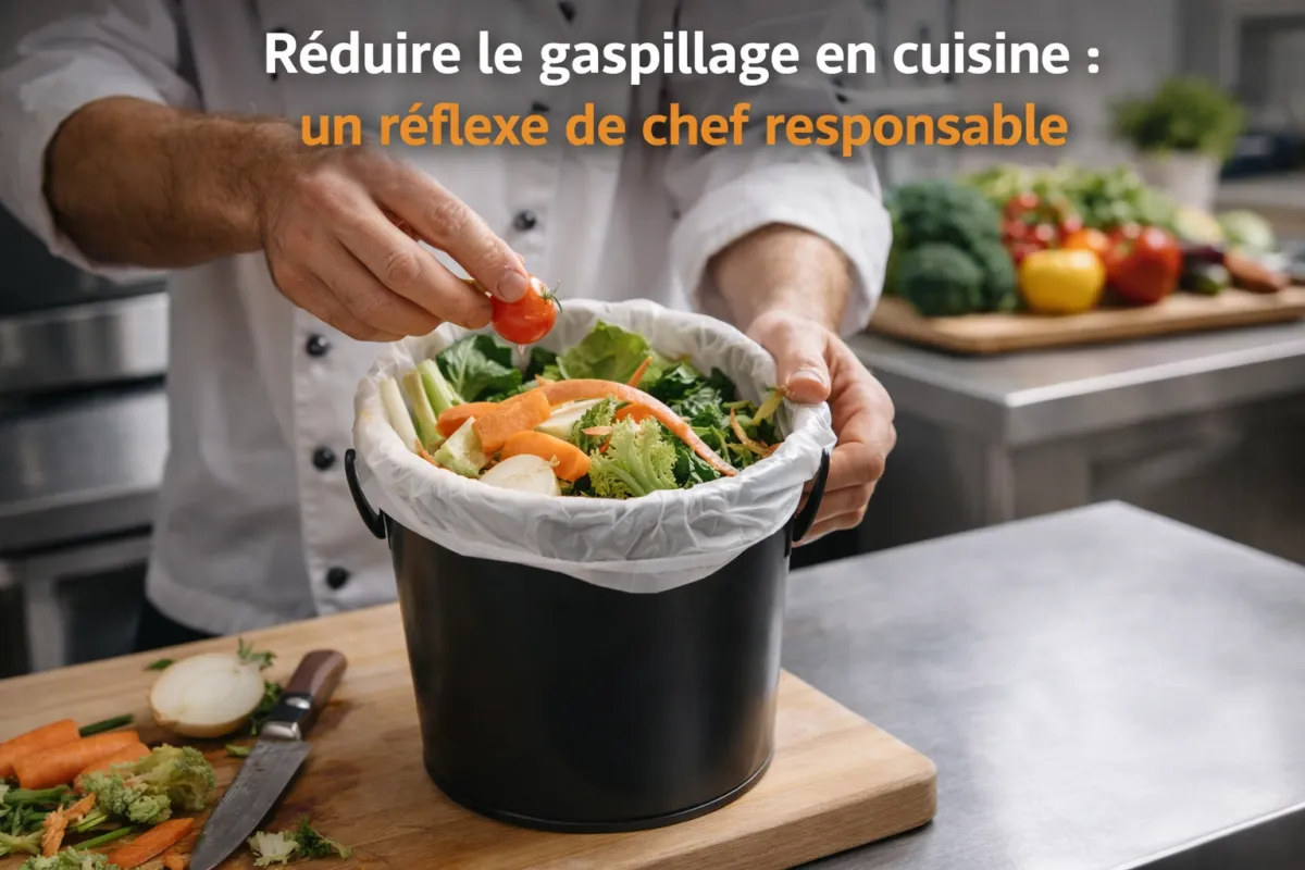 Réduire le gaspillage en cuisine : un réflexe de chef responsable