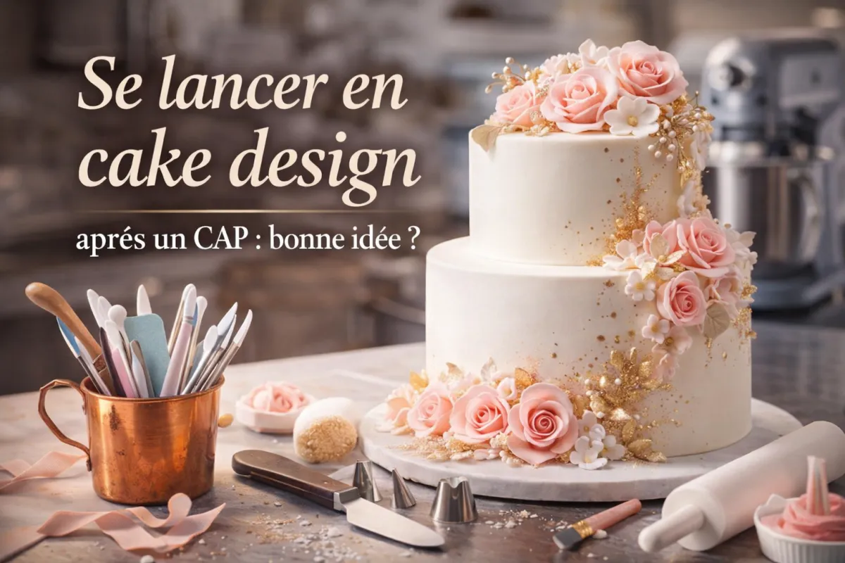 Se lancer en cake design après un CAP : bonne idée ?