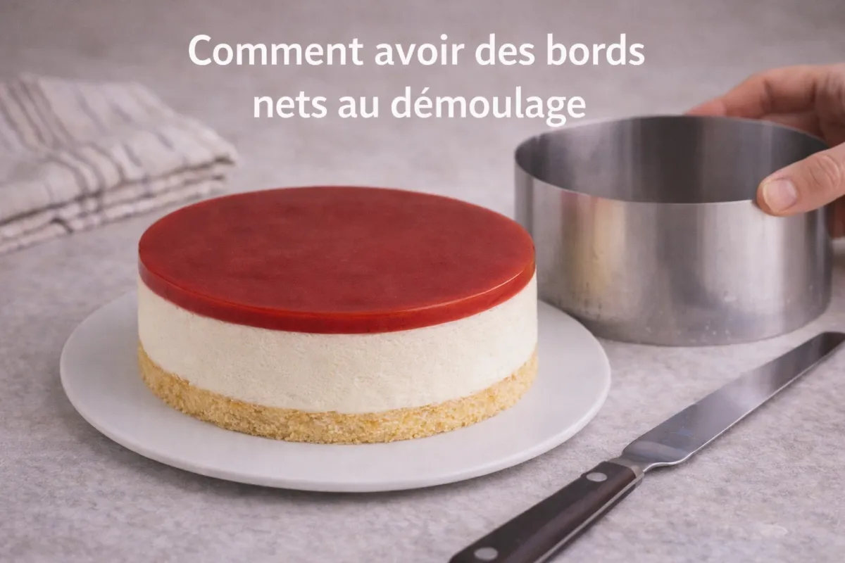 Comment obtenir des bords parfaitement nets comme en pâtisserie professionnelle