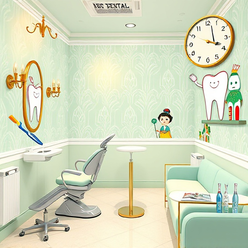 A vibrant blog cover image about dental implants in Fern Ridge, BC, featuring a large, friendly cartoon tooth character with a big smile. Surrounding the tooth are playful dental tools like a toothbrush and floss, each with animated expressions. The backdrop showcases a lush forest typical of Fern Ridge, filled with green trees and colorful wildflowers. A sparkling river flows nearby, reflecting light playfully, while curious squirrels and birds peek at the tooth character from hidden spots. The image employs an 'ArtBrut' style with bold lines and abstract forms, using a soft pastel color palette accented by bright colors, creating a warm and inviting atmosphere. The overall composition evokes a sense of community and playfulness, encouraging viewers to explore dental implants in an engaging, storybook-like manner.