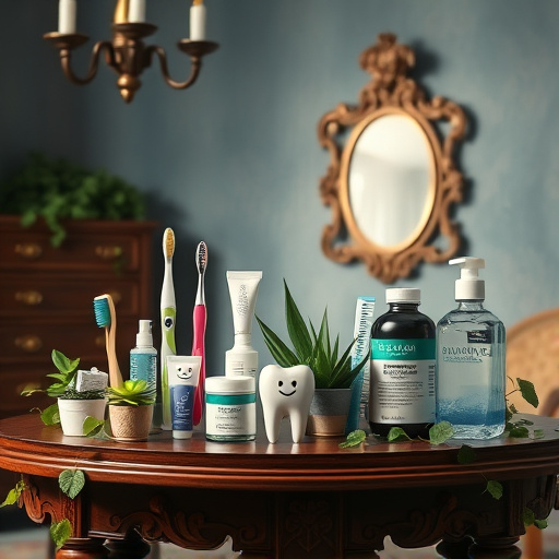 A captivating blog cover image featuring the theme "Affordable Dental Services in Elgin, BC." The image showcases a charming dental clinic with an inviting exterior, highlighted by large windows revealing bright, airy interiors. Inside, playful dental-themed decor includes cheerful tooth-shaped cushions and colorful dental posters on the walls. A uniquely styled dental chair resembling a cozy armchair sits beneath soft, warm lighting, promoting comfort and approachability. Quirky details, like a winking tooth fairy figurine on a shelf and an oversized pastel-painted toothbrush leaning against the wall, add a touch of humor. Hints of Elgin's beautiful landscape are visible through the windows, with softly illustrated mountains and vibrant flowers in decorative pots. The serene background depicts gentle rolling hills and a bright cerulean sky, contributing to the tranquil setting. The color palette is soft and inviting, blending rich, warm hues with pastel tones, reminiscent of Renaissance artistry. Intricate details capture polished dental equipment textures alongside organic natural elements. Gentle light play creates a soft glow, enhancing the inviting features of the clinic and promoting a friendly, accessible atmosphere for dental services.