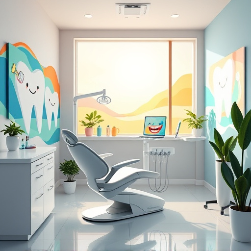 Alt Text: A whimsical blog cover image titled "Are baby teeth cavities a big deal?" featuring oversized, cheerful baby teeth with big smiles and sparkling eyes, some wearing colorful superhero capes. The playful scene includes colorful tooth fairy figures collecting fallen teeth and replacing them with shiny coins, creating a magical dental landscape. Candy-shaped cloud puffs and oversized toothbrushes add to the whimsy, while a friendly, comical cavity demon smiles in the background, highlighting a playful take on dental care. The vibrant dental clinic backdrop, resembling a candy land, features pastel colors and oversized dental tools adorned with character, such as a waving toothbrush and a dancing flossing fairy. The Neo-Expressionism art style uses bold blues, sunny yellows, and candy pinks, inviting viewers into this imaginative world and encouraging parents to consider their children's dental health in a fun, engaging manner.