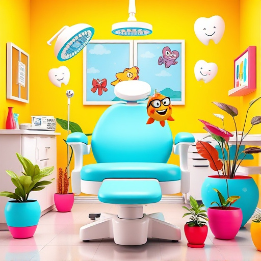 A whimsical blog cover image depicting the theme "Can adults get braces?" featuring a colorful orthodontic clinic resembling a circus tent with pastel pink and blue stripes. Quirky characters made from dental tools, such as oversized toothbrushes with googly eyes and playful floss dispensers, create a cheerful scene, forming a toothy smile that conveys joy and acceptance. In the foreground, a whimsical garden showcases large, smiling teeth, each with unique, colorful braces adorned with stars, hearts, and polka dots, symbolizing individuality. The background displays a bright blue sky with fluffy clouds shaped like teeth. A humorous signpost points to "Braces for Teens →" and "Braces for Adults →," emphasizing that it's never too late to enhance one's smile. A playful dog wearing tiny braces looks up at the viewer, adding to the storyline of acceptance and transformation. The image utilizes an ArtBrut style with bold, vibrant colors and thick brush strokes, creating an inviting, light-hearted atmosphere that encourages adults to embrace their smile journey and dental health choices.