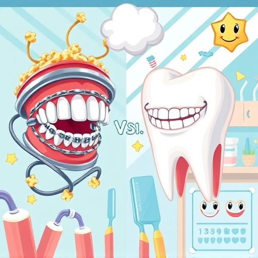 A vibrant cover image for a blog titled "Affordable Dentist in Crescent Beach, BC," featuring a charming beachside dental office set against serene waves and lush green hills. The office is decorated with colorful dental-themed elements like playful tooth-shaped signs and artistic displays of whimsical dental tools. Cartoon-style anthropomorphic teeth with cheerful smiles wear sunglasses and lounge on beach chairs, creating a friendly and inviting atmosphere for families. The scene captures a breezy, relaxed vibe, complete with fluffy clouds and seagulls overhead. A hand-drawn surfboard propped against a palm tree reads “Smile & Save!” in a quirky style, embodying a sense of community and support. The use of coral and teal colors enhances the calm yet positive tone, compelling potential patients to seek affordable dental care in this idyllic coastal setting. The DigitalArt style showcases smooth gradients and bright highlights, making it visually appealing and encouraging viewers to engage with the blog.