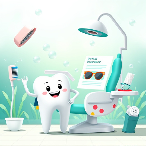 Close-up of a stylish orthodontist's office in Guildford, BC, showcasing sleek Invisalign aligners displayed on a polished wooden table surrounded by lush green plants. A sunlit window casts gentle shadows, creating a calm atmosphere. The background features modern dental tools on sterile white surfaces, conveying professionalism and warmth. A whimsical, oversized cartoon tooth character peeks from behind a potted plant, adding a playful element. The color palette includes soft pastels of light blues, greens, and creams, promoting tranquility and trust. This photorealistic image highlights dental care innovation in an inviting manner, appealing to those interested in Invisalign treatments.